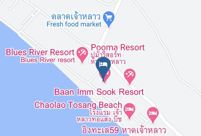 Amphoe Tha Mai - Tonpor Resort Maps