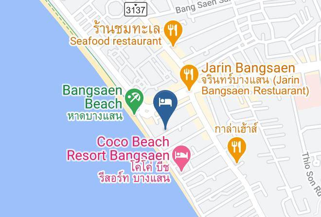 Mueang Chonburi District - Tontalay Hotel Bangsan Maps