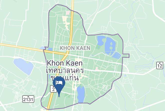 Amphoe Mueang Khon Kaen - Tonwa Resort Maps