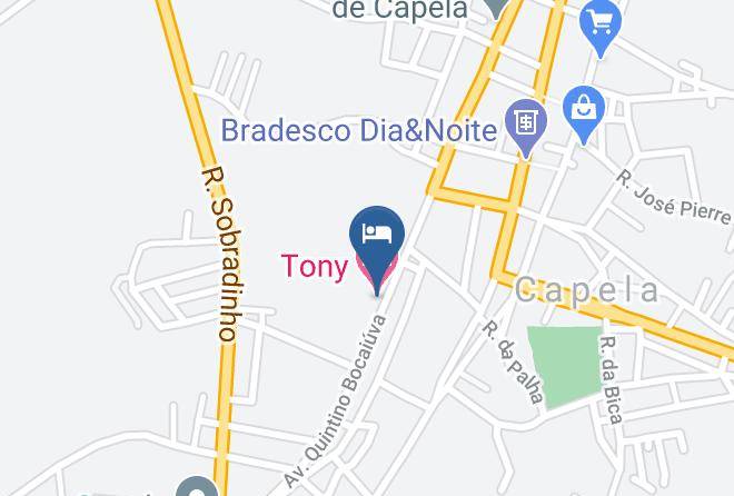 Capela - Tony Hotel Maps
