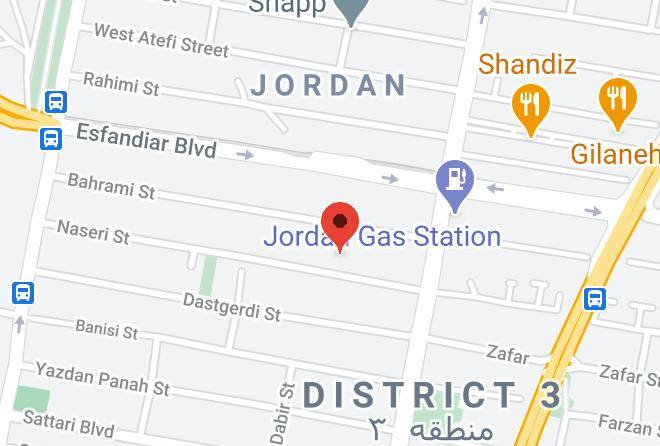 Tehran - Tooba Boutique Hotel Maps