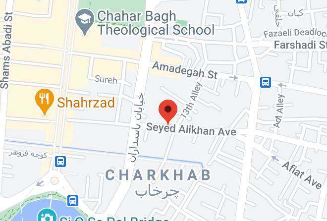 Isfahan - Tooba Hotel Maps