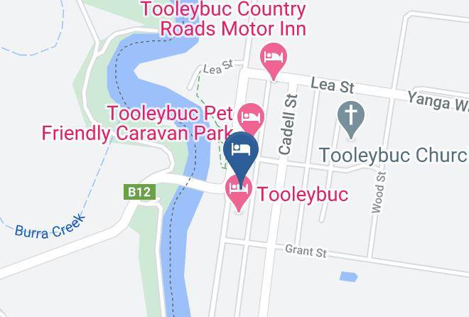 Tooleybuc Hotel Map