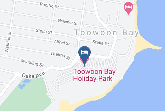 Central Coast - Toowoon Bay Holiday Park Maps