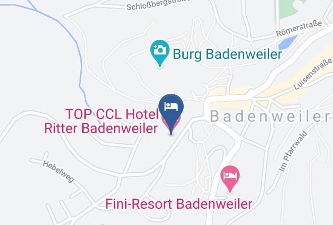 Breisgau Hochschwarzwald - Top Ccl Hotel Ritter Badenweiler Maps