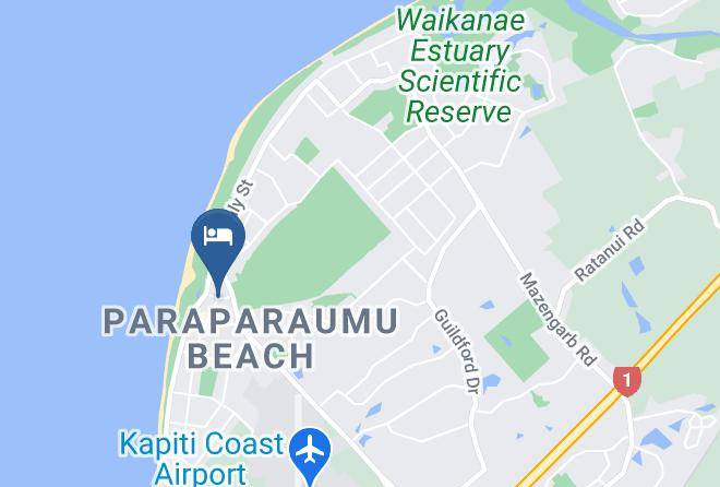Kapiti Coast - Top Floor Bed And Breakfast Maps
