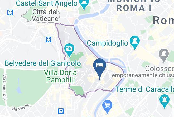 Rome - Top Floor Trastevere Maps
