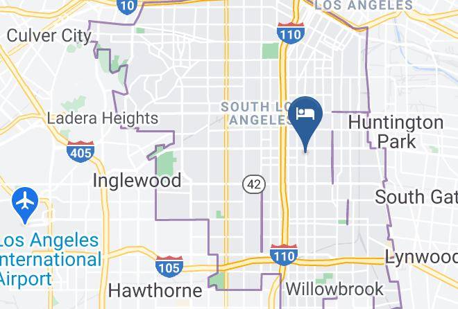 Los Angeles - Top Hat Motel Maps