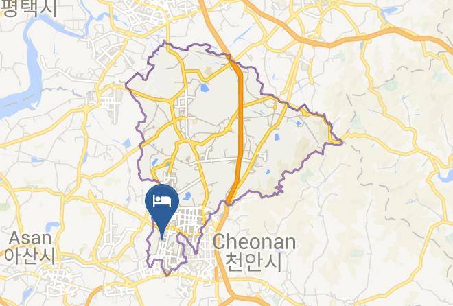Top Hotel Cheonan Map