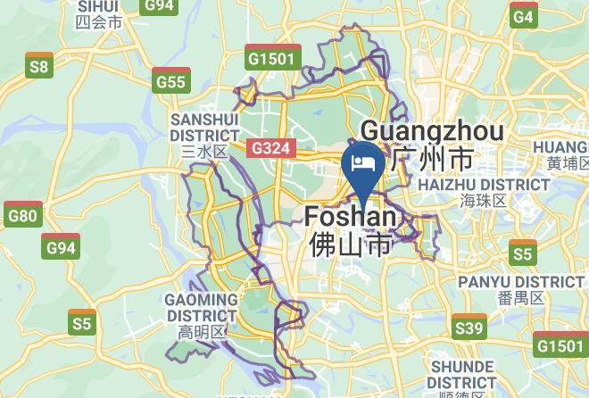 Foshan - Top Hotel Maps