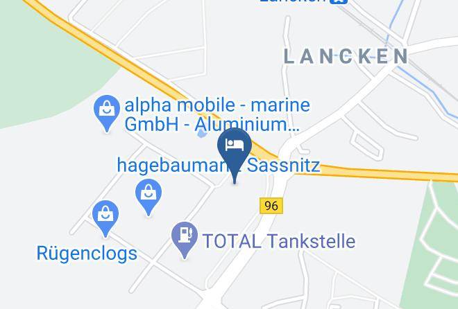 Vorpommern Rugen - Top Motel Sassnitz Maps