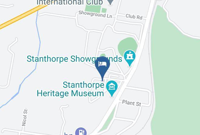 Southern Downs - Top Of The Town Tourist Park Maps
