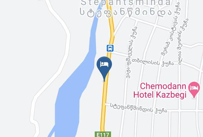 Georgia - Top On Kazbegi Maps