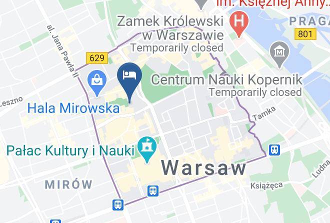 Warsaw - Top One Sufit Napinany Maps