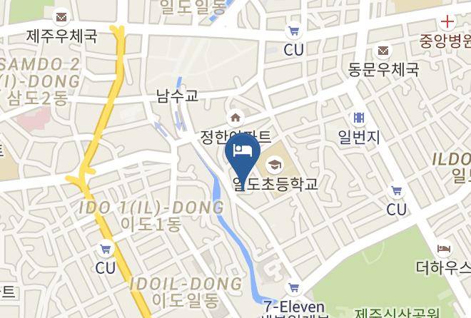 Top Place Hotel Map - Jejudo - Jejusi
