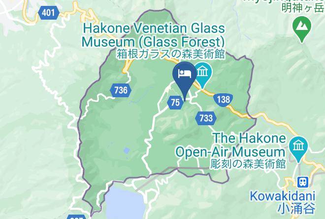 Hakone Townashigarashimo District - Top Resort Maps