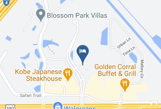 Osceola - Top Resort Minutes From Disney Maps