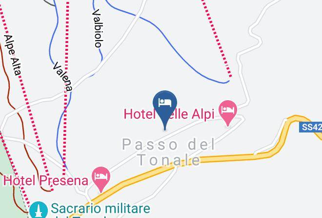 Trento - Top Ski Passo Del Tonale Maps