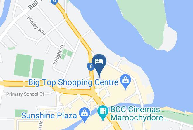 Sunshine Coast - Top Spot Motel Maps