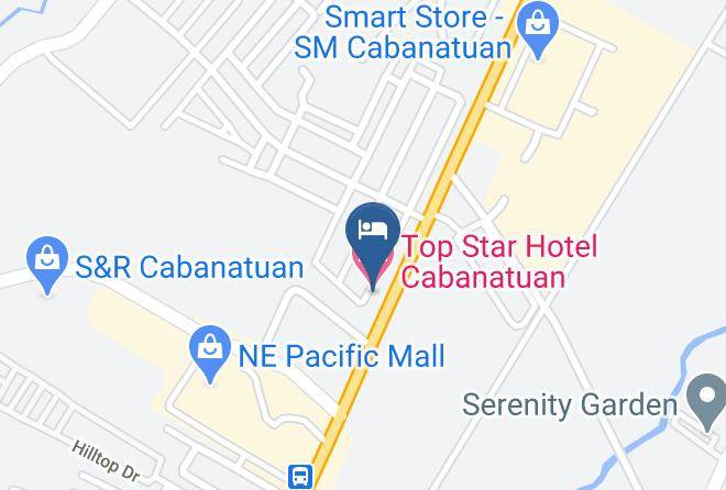 Nueva Ecija - Top Star Hotel Cabanatuan Maps