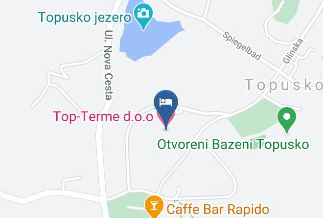 Topusko - Top Terme D O O Maps