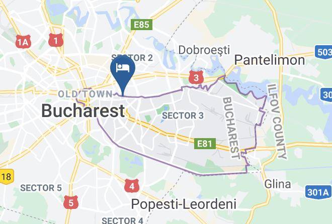 Bucharest - Top Trio Residence Maps