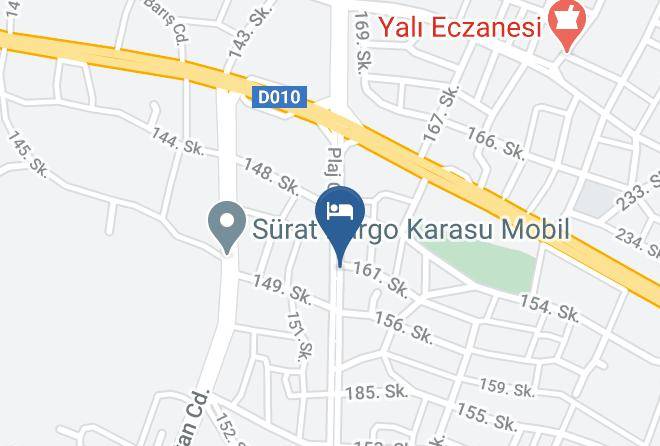 Karasu - Topaloglu Pansiyon Maps