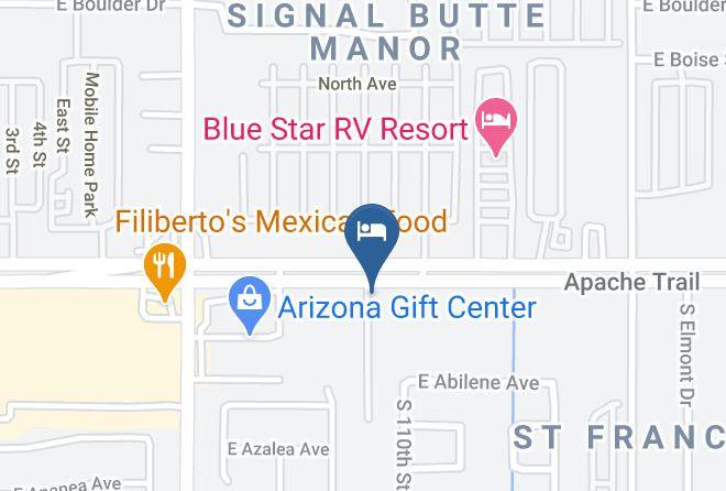 Maricopa - Topaz Inn & Suites Maps