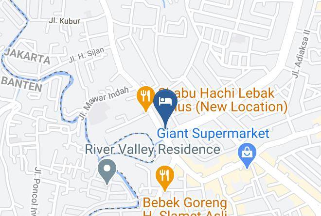 Jakarta Selatan - Topaz Keraton Maps