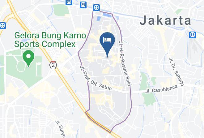 Jakarta Selatan - Topaz Residence Maps
