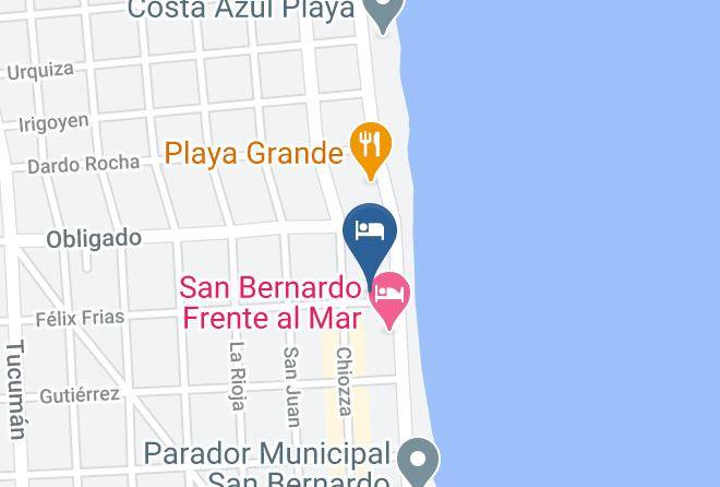 Mar Del Tuyu - Topazio Residence Maps