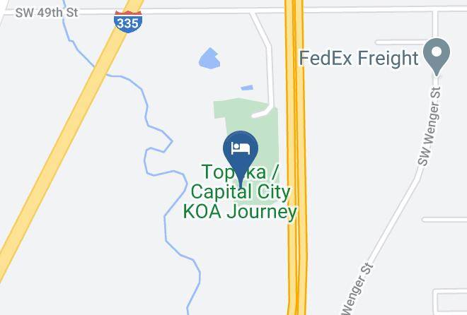 Shawnee - Topeka Capital City Koa Journey Maps