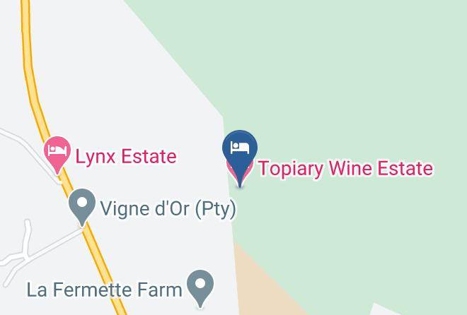 Topiary Wine Estate Map