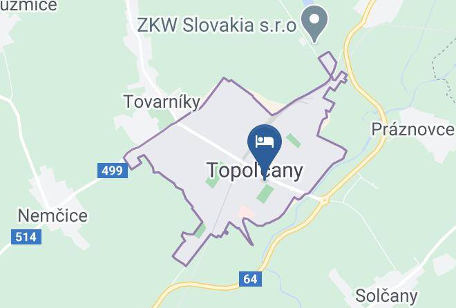 Topolcany - Topolcany Accommodation Batavya Maps