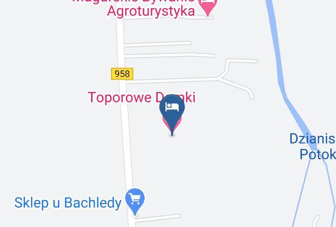 Toporowe Domki Map