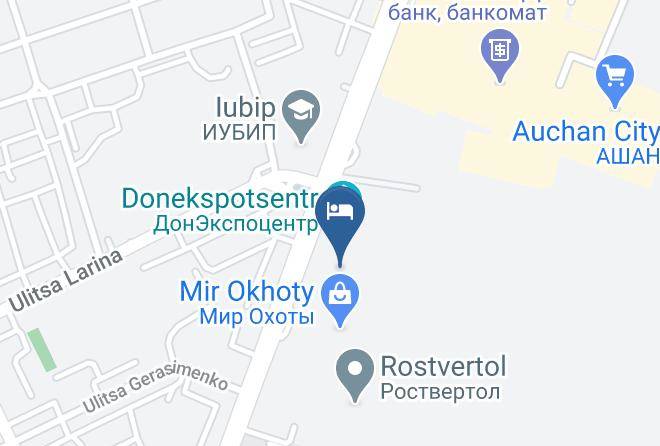 Rostov Na Donu - Topos Congress Hotel Maps