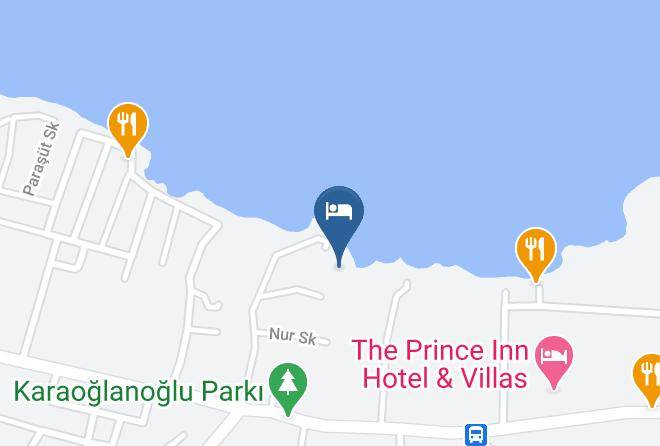 Karaoglanoglu - Topset Hotel Maps