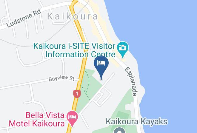 Kaikoura - Topspot Backpackers Maps
