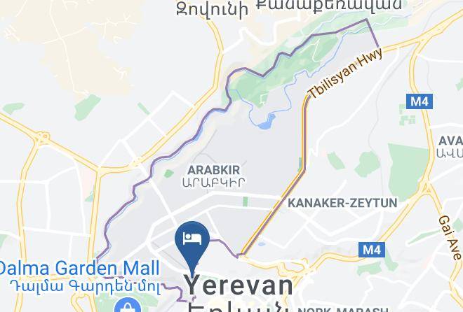 Yerevan - Tora Palace Hotel Maps