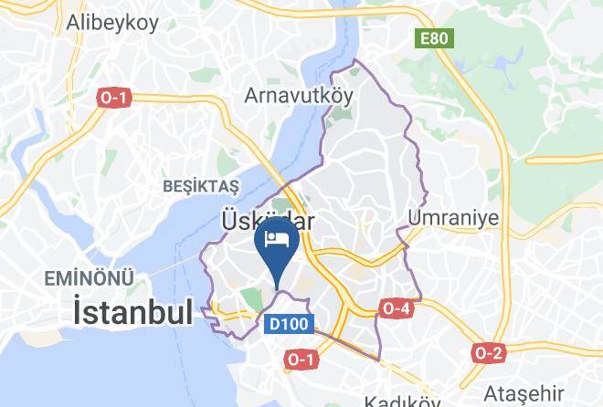 Kadikoy - Toraman Hotel Maps