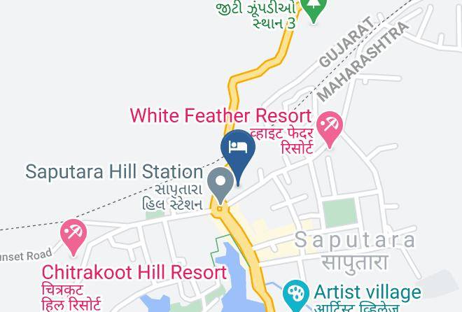 The Dangs - Toran Hill Resort Maps