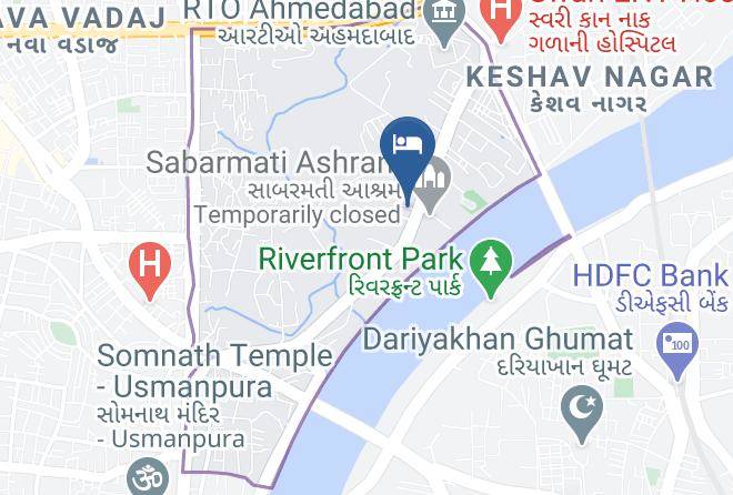 Ahmadabad - Toran Hotel Maps
