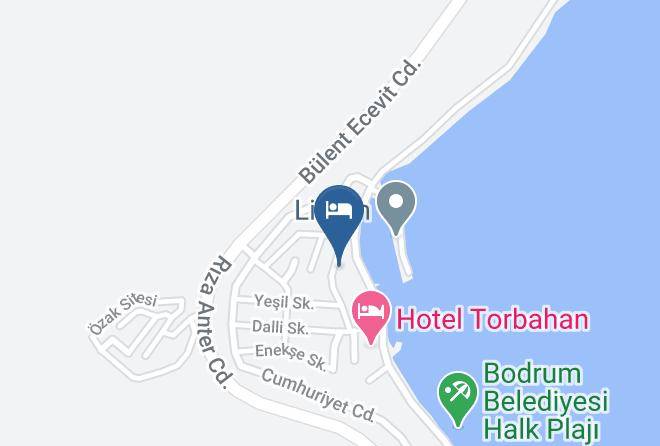 Bodrum - Torba Buk Hotel Maps
