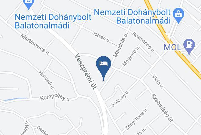 Balatonalmadi - Toreki Vendeghaz Maps