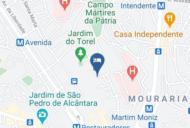 Lisbon - Torel Palace Lisbon Maps