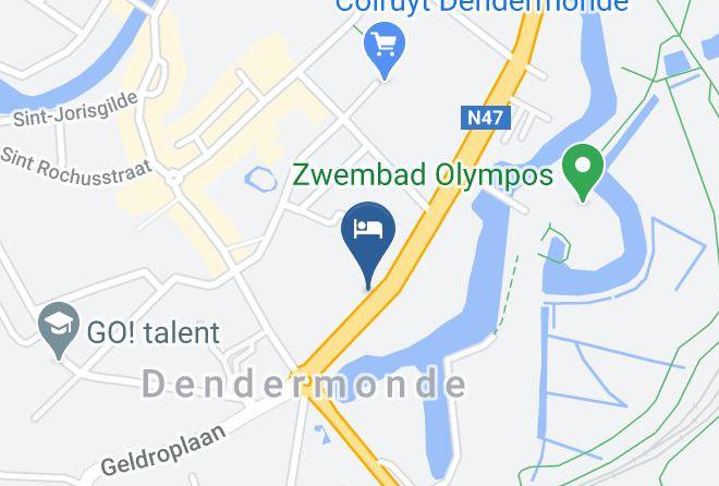 East Flanders - Torenhof B&b De Wolf Lucienne Maps