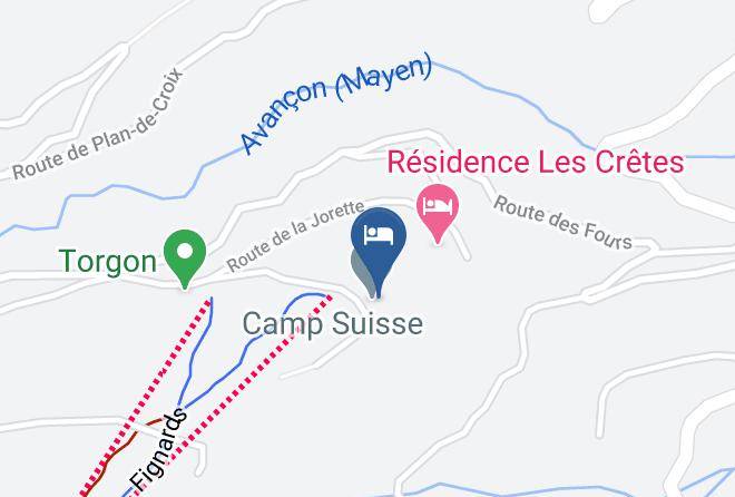 Monthey - Torgon Alpine Center Maps
