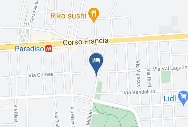 Turin - B&b Torino Mon Amour Maps