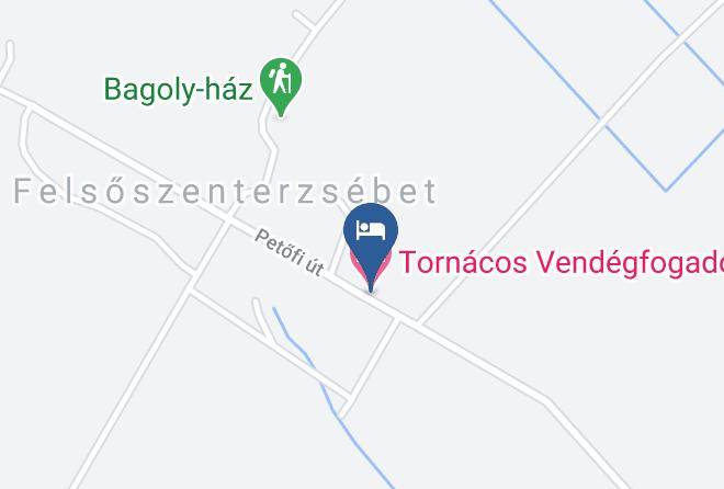 Felsoszenterzsebet - Tornacos Vendegfogado Maps
