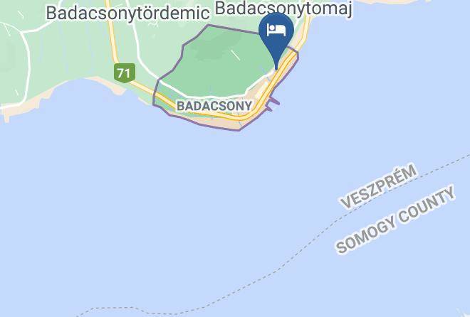 Badacsonytomaj - Tornai Nyaralohaz Maps